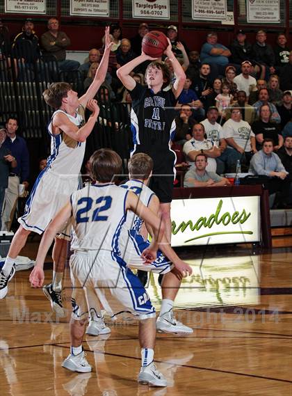 Thumbnail 1 in Gatlinburg-Pittman vs. Christian Academy of Knoxville (TSSAA Region 2-AA Semifinal) photogallery.