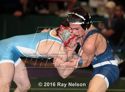 Thumbnail 2 in NYSPHSAA Championships (Division I Semifinals, 99-126 Lbs.) photogallery.