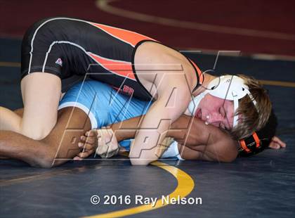 Thumbnail 3 in NYSPHSAA Championships (Division I Semifinals, 99-126 Lbs.) photogallery.