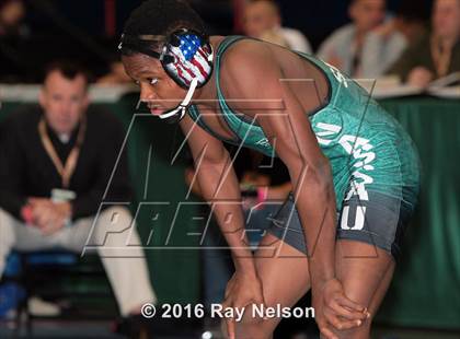 Thumbnail 1 in NYSPHSAA Championships (Division I Semifinals, 99-126 Lbs.) photogallery.