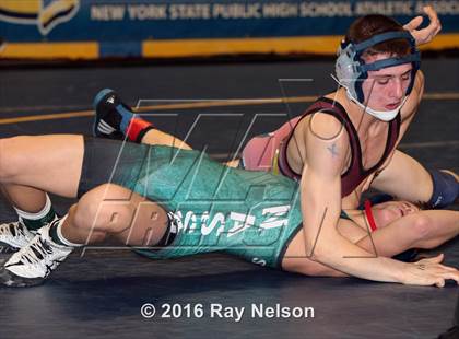 Thumbnail 1 in NYSPHSAA Championships (Division I Semifinals, 99-126 Lbs.) photogallery.