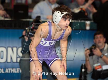 Thumbnail 2 in NYSPHSAA Championships (Division I Semifinals, 99-126 Lbs.) photogallery.