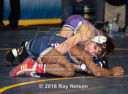 Thumbnail 2 in NYSPHSAA Championships (Division I Semifinals, 99-126 Lbs.) photogallery.