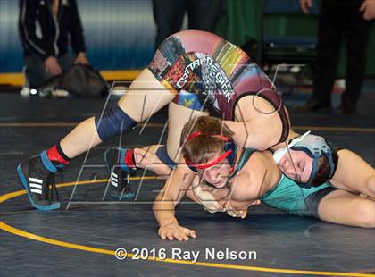 Thumbnail 2 in NYSPHSAA Championships (Division I Semifinals, 99-126 Lbs.) photogallery.