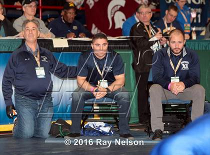 Thumbnail 2 in NYSPHSAA Championships (Division I Semifinals, 99-126 Lbs.) photogallery.