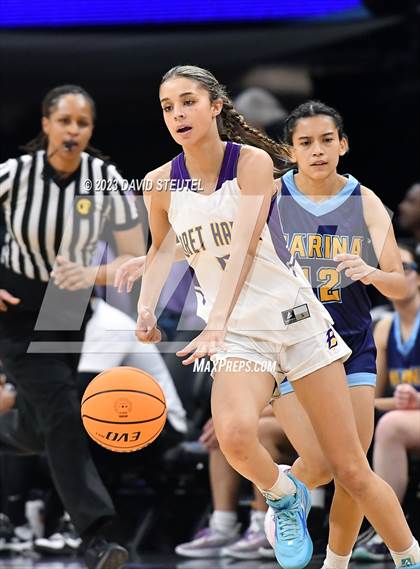 Thumbnail 2 in Marina vs. Bret Harte (CIF State D5 Final) photogallery.