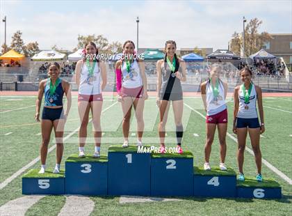 Thumbnail 3 in CIF SDS Girls Division 1 Track and Field Championship photogallery.