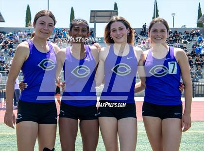 Thumbnail 1 in CIF SDS Girls Division 1 Track and Field Championship photogallery.