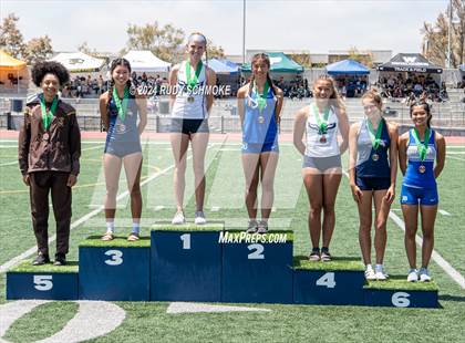 Thumbnail 3 in CIF SDS Girls Division 1 Track and Field Championship photogallery.