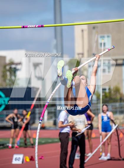 Thumbnail 1 in CIF SDS Girls Division 1 Track and Field Championship photogallery.