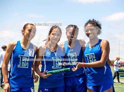 Thumbnail 1 in CIF SDS Girls Division 1 Track and Field Championship photogallery.