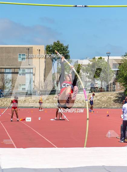 Thumbnail 1 in CIF SDS Girls Division 1 Track and Field Championship photogallery.