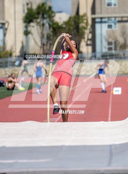 Thumbnail 2 in CIF SDS Girls Division 1 Track and Field Championship photogallery.