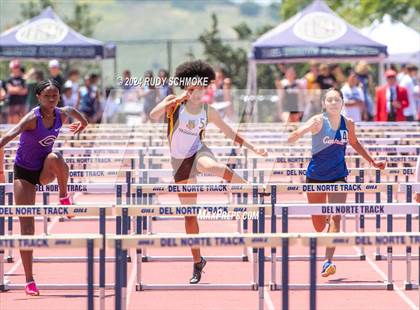Thumbnail 2 in CIF SDS Girls Division 1 Track and Field Championship photogallery.