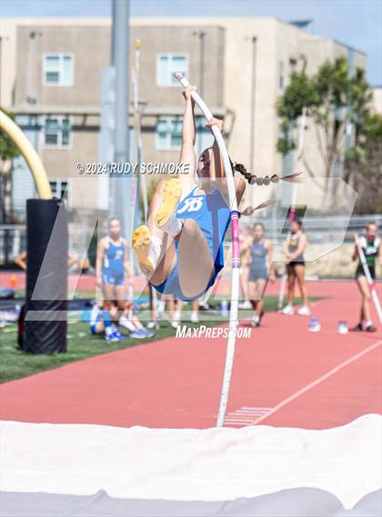 Thumbnail 1 in CIF SDS Girls Division 1 Track and Field Championship photogallery.
