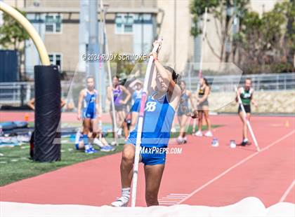 Thumbnail 1 in CIF SDS Girls Division 1 Track and Field Championship photogallery.