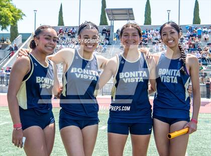 Thumbnail 3 in CIF SDS Girls Division 1 Track and Field Championship photogallery.