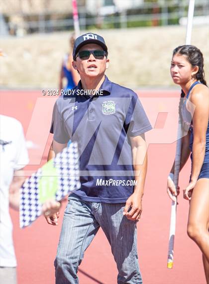 Thumbnail 3 in CIF SDS Girls Division 1 Track and Field Championship photogallery.
