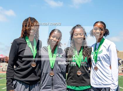 Thumbnail 2 in CIF SDS Girls Division 1 Track and Field Championship photogallery.