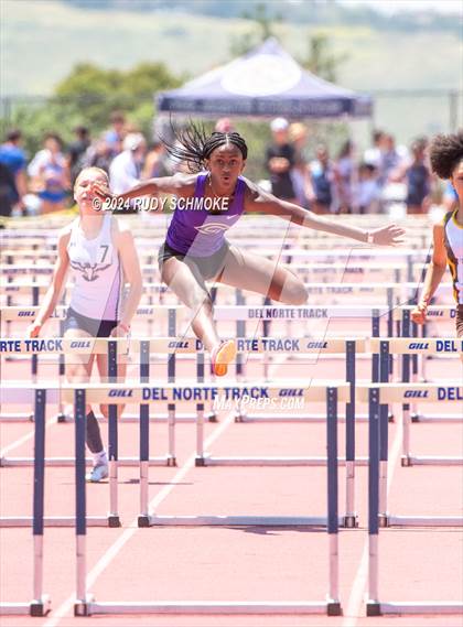 Thumbnail 3 in CIF SDS Girls Division 1 Track and Field Championship photogallery.