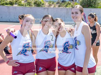 Thumbnail 2 in CIF SDS Girls Division 1 Track and Field Championship photogallery.