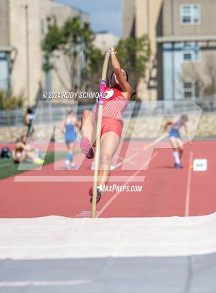 Thumbnail 3 in CIF SDS Girls Division 1 Track and Field Championship photogallery.