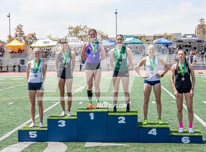 Thumbnail 1 in CIF SDS Girls Division 1 Track and Field Championship photogallery.