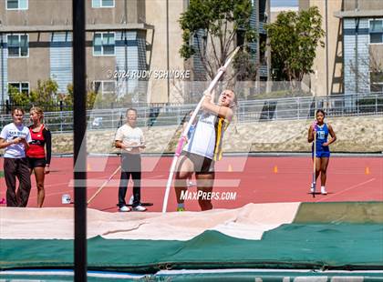 Thumbnail 3 in CIF SDS Girls Division 1 Track and Field Championship photogallery.