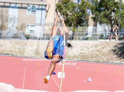 Thumbnail 3 in CIF SDS Girls Division 1 Track and Field Championship photogallery.