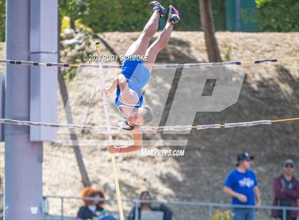 Thumbnail 2 in CIF SDS Girls Division 1 Track and Field Championship photogallery.