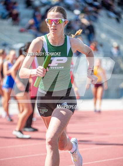 Thumbnail 3 in CIF SDS Girls Division 1 Track and Field Championship photogallery.