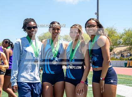 Thumbnail 3 in CIF SDS Girls Division 1 Track and Field Championship photogallery.