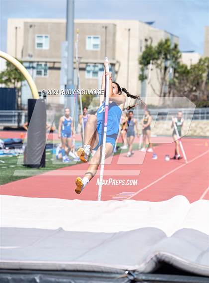 Thumbnail 3 in CIF SDS Girls Division 1 Track and Field Championship photogallery.