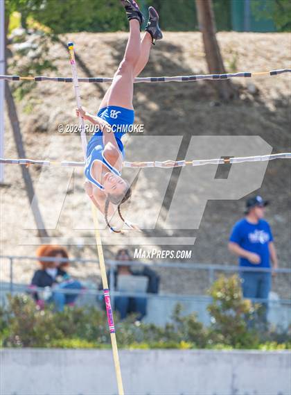 Thumbnail 1 in CIF SDS Girls Division 1 Track and Field Championship photogallery.