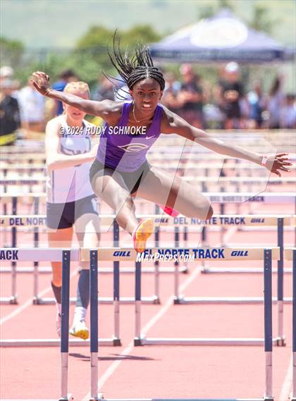Thumbnail 3 in CIF SDS Girls Division 1 Track and Field Championship photogallery.