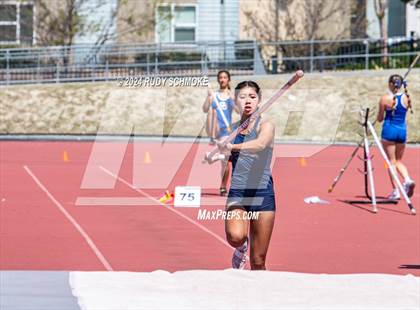 Thumbnail 2 in CIF SDS Girls Division 1 Track and Field Championship photogallery.