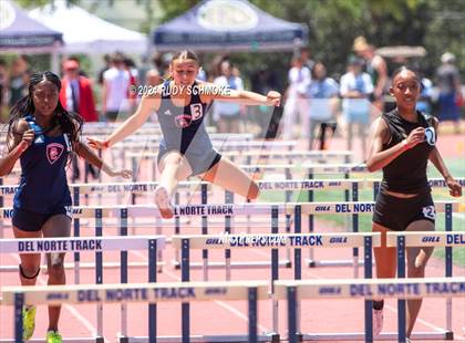 Thumbnail 3 in CIF SDS Girls Division 1 Track and Field Championship photogallery.