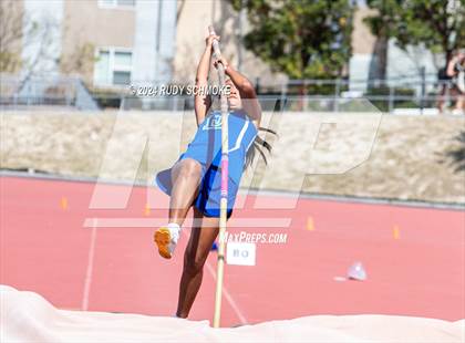 Thumbnail 2 in CIF SDS Girls Division 1 Track and Field Championship photogallery.