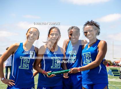 Thumbnail 3 in CIF SDS Girls Division 1 Track and Field Championship photogallery.
