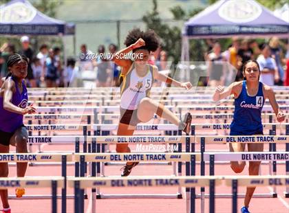 Thumbnail 3 in CIF SDS Girls Division 1 Track and Field Championship photogallery.