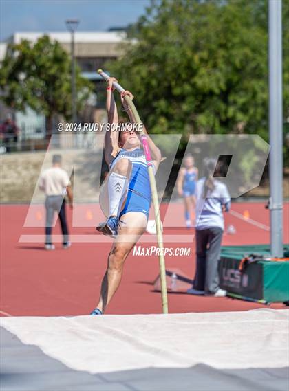 Thumbnail 3 in CIF SDS Girls Division 1 Track and Field Championship photogallery.