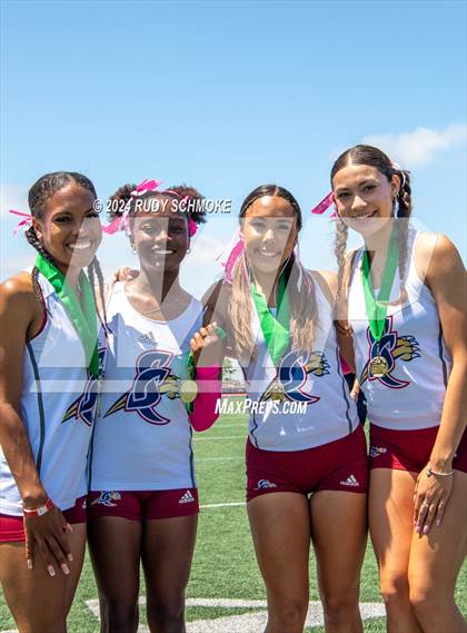 Thumbnail 3 in CIF SDS Girls Division 1 Track and Field Championship photogallery.