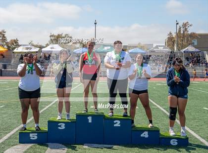 Thumbnail 2 in CIF SDS Girls Division 1 Track and Field Championship photogallery.