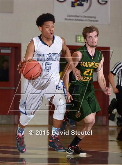 Thumbnail 2 in Mariposa County vs. Brookside Christian (CIF SJS D5 Playoffs) photogallery.