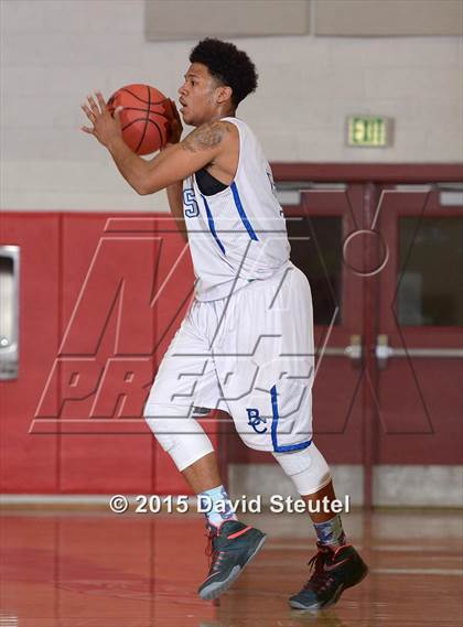 Thumbnail 1 in Mariposa County vs. Brookside Christian (CIF SJS D5 Playoffs) photogallery.