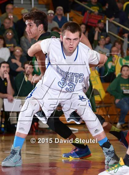 Thumbnail 3 in Mariposa County vs. Brookside Christian (CIF SJS D5 Playoffs) photogallery.