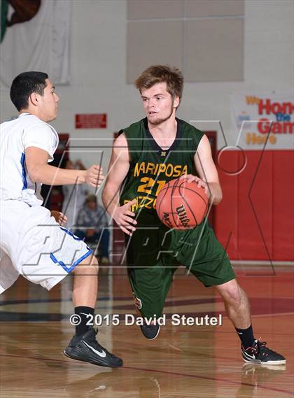Thumbnail 2 in Mariposa County vs. Brookside Christian (CIF SJS D5 Playoffs) photogallery.