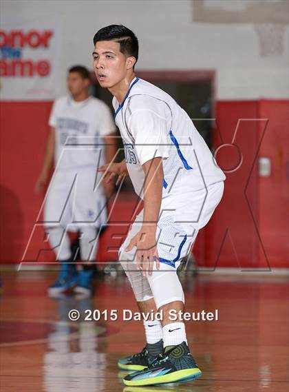 Thumbnail 3 in Mariposa County vs. Brookside Christian (CIF SJS D5 Playoffs) photogallery.