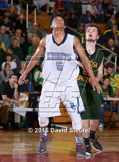 Thumbnail 3 in Mariposa County vs. Brookside Christian (CIF SJS D5 Playoffs) photogallery.