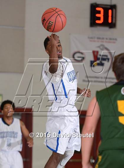 Thumbnail 3 in Mariposa County vs. Brookside Christian (CIF SJS D5 Playoffs) photogallery.